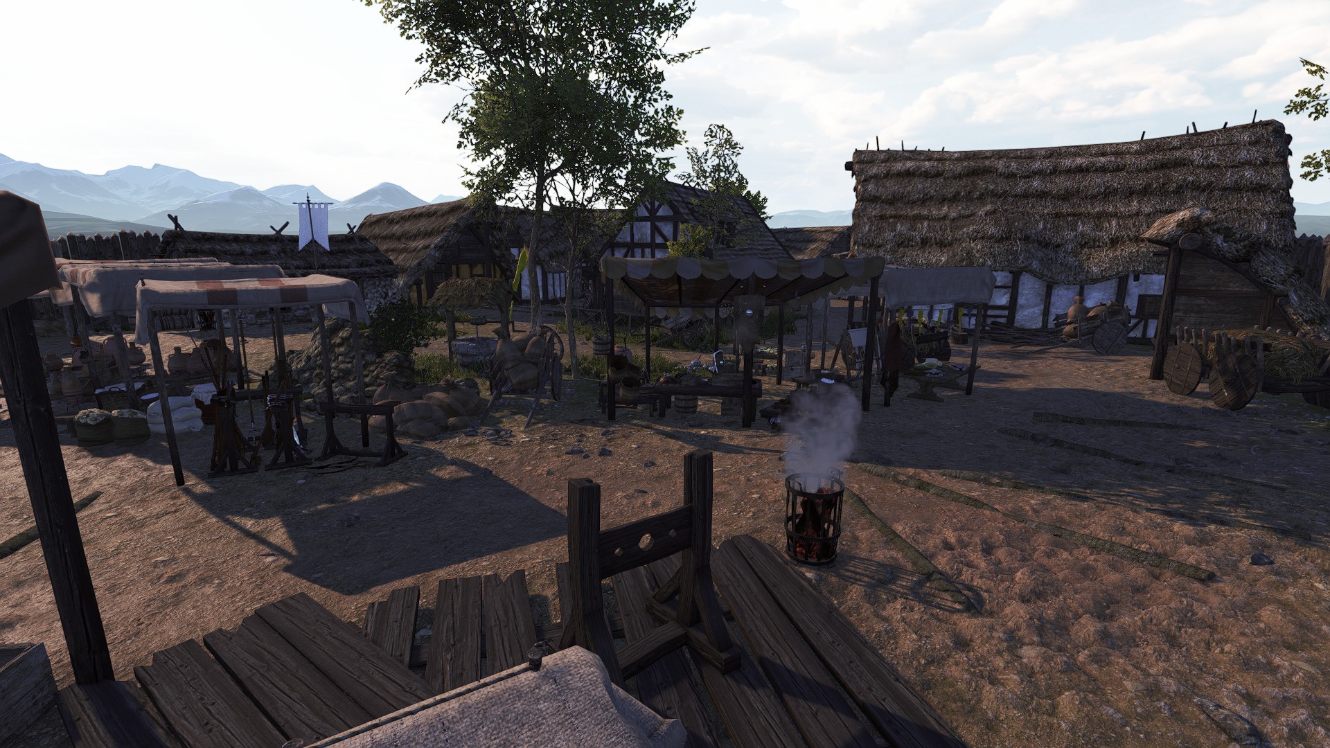 Moussillon castle scene