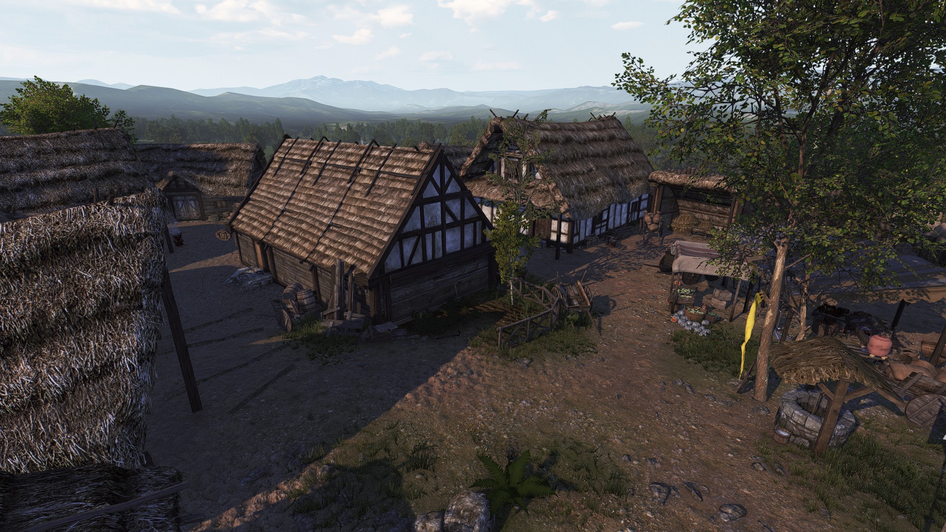 Moussillon castle scene